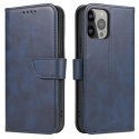 Magnet Case for Samsung Galaxy A34 5G cover with flip wallet stand blue Magnet Case for Samsung Galaxy A34 5G cover with flip wallet stand blue