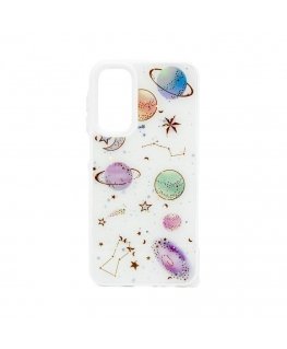 Samsung Galaxy A15 EPOXY CARTOON COVER White