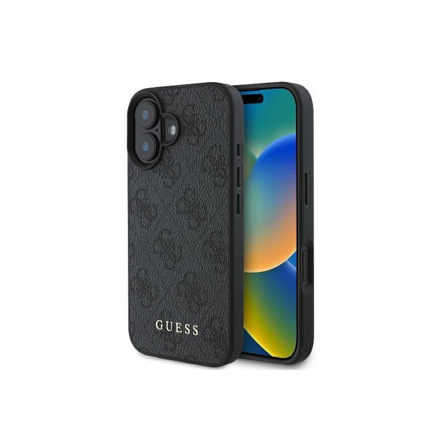 Guess GUHCP16MPSQSQSK iPhone 16 Plus 6.7" czarny|black hardcase – 2