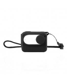 Silicon protective case Puluz for Insta360 GO 3 with lens cap