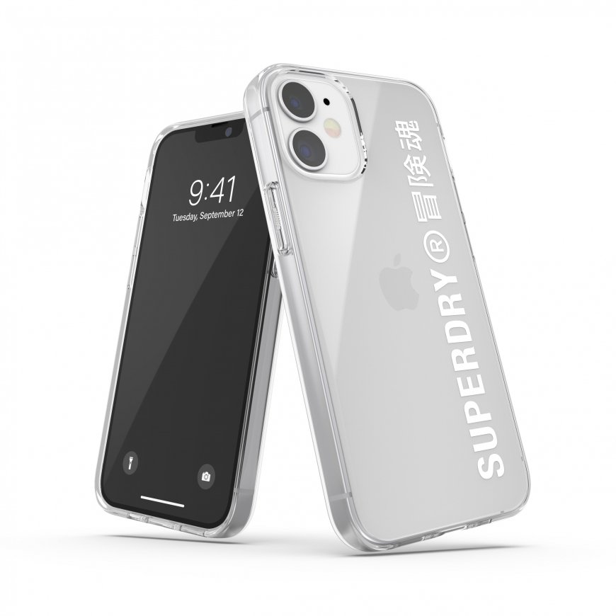 SuperDry 42593 mobile phone case 13.7 cm (5.4") Cover Transparent