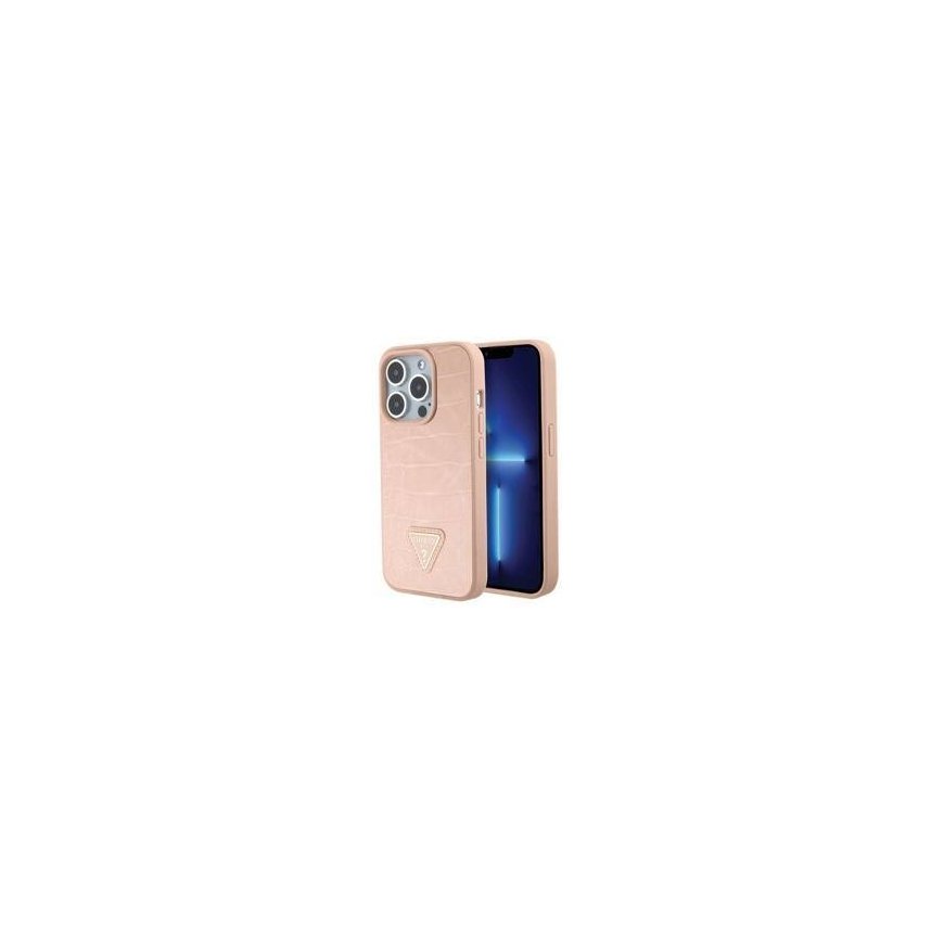 Guess GUHCP16SP4TDPW iPhone 16 6.1" brązowy|brown hardcase Leath – 2