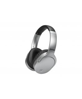 Denver BTN-207 SILVER Kõrvaklapp Juhtmega ühendatud & juhtmevaba Peavõru Kõned/muusika Mikro-USB Blu