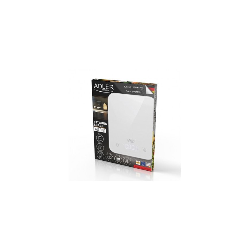 Adler AD 3181B Kitchen scale 10kg