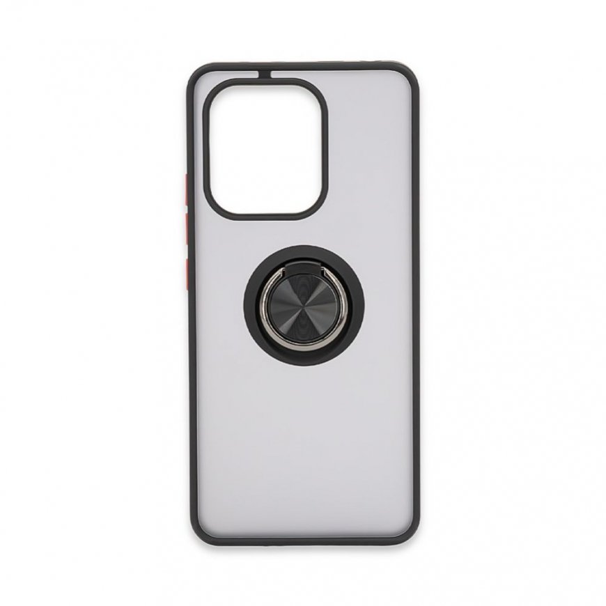 Xiaomi Redmi Note 13 4G Hybrid Case With Ring Black