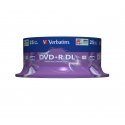 Verbatim DVD+R Double Layer 8x Matt Silver 25pk Spindle 8,5 GB DVD+R DL 25 tk Verbatim DVD+R Double Layer 8x Matt Silver 25pk Spindle 8,5 GB DVD+R DL 25 tk