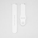 22mm Silicone Loop Watch Strap (130mm M/L) White