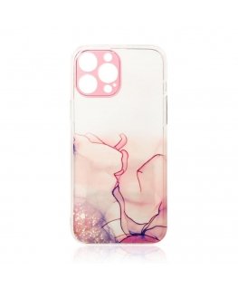 Marble Case for iPhone 12 Pro Max Gel Cover Marble Pink