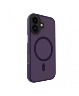 Apple iPhone 16 Hybird Case With Magsafe PC+TPU Purple