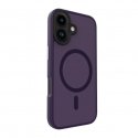 Apple iPhone 16 Hybird Case With Magsafe PC+TPU Purple Apple iPhone 16 Hybird Case With Magsafe PC+TPU Purple