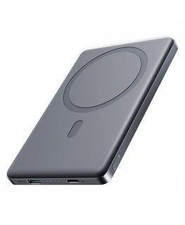 20W magnetic wireless power bank 5000mAh Gray