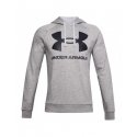 Men's Under Armour Rival Fleece Big Logo Hd Grey 1357093 011 Men's Under Armour Rival Fleece Big Logo Hd Grey 1357093 011