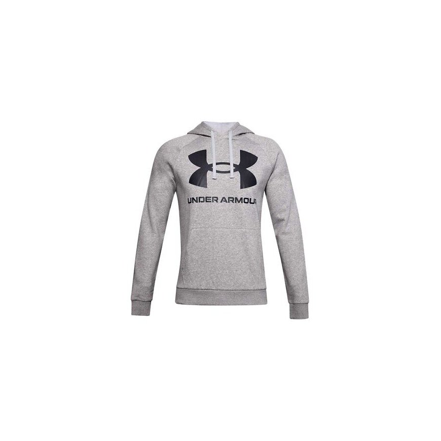 Men's Under Armour Rival Fleece Big Logo Hd Grey 1357093 011 – 2