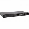 Intellinet 560917 tinklo komutatorius Valdomas Gigabit Ethernet (10/100/1000) 1U Juoda