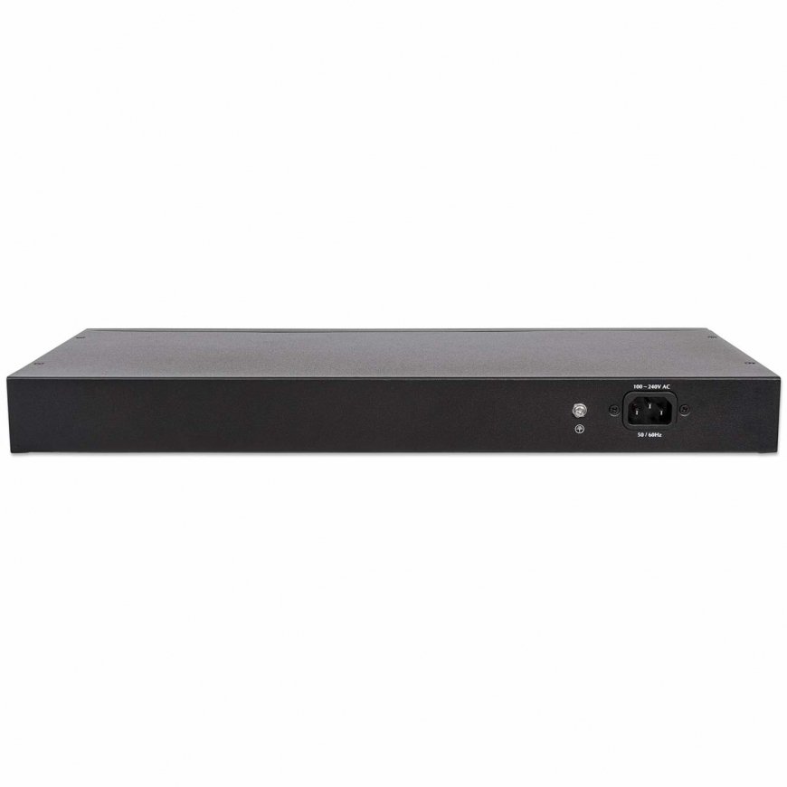 Intellinet 24-Port Network Switch, 24-Port (RJ45), Rackmount, Gigabit, 4 SFP, Ethernet Web-Smart, 10 – 5