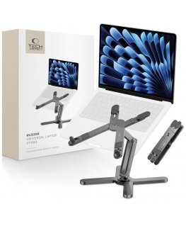 Tech-Protect ULS200 stand, universal for laptops up to 16" - gray