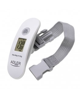 | Travel Luggage Scale | AD 8189 | Maximum weight (capacity) 40 kg | Accuracy 100 g | White