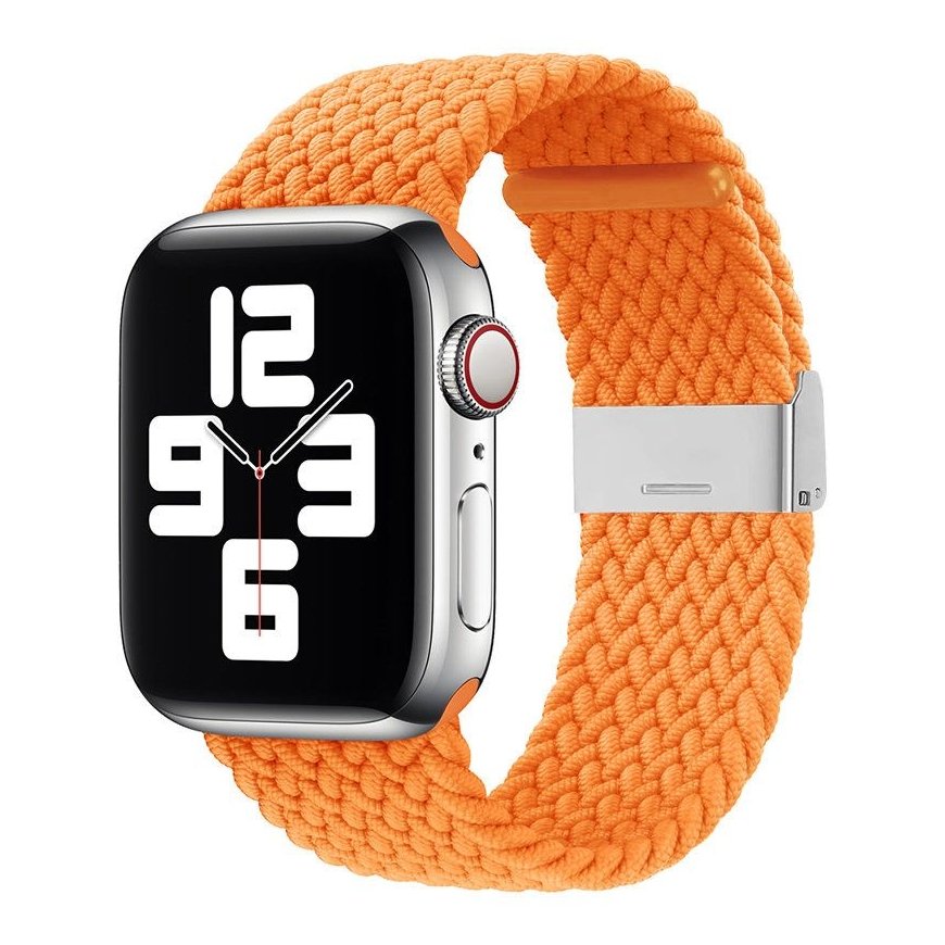 Strap Fabric Band for Watch Ultra / 9 / 8 / 7 / 6 / SE / 5 / 4 / 3 / 2 (49mm / 45mm / 44mm / 42mm) Braided Fabric Strap Watch Br
