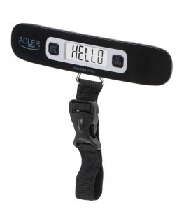 | Travel Luggage Scale | AD 8190 | Maximum weight (capacity) 50 kg | Accuracy 10 g | Black