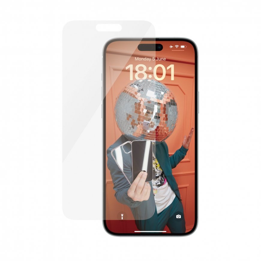 PanzerGlass Classic Fit Caurspīdīgs ekrāna aizsargs Apple 1 pcs