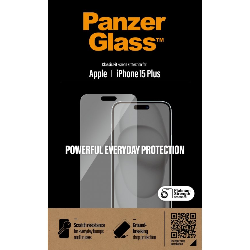 PanzerGlass Classic Fit Caurspīdīgs ekrāna aizsargs Apple 1 pcs – 5