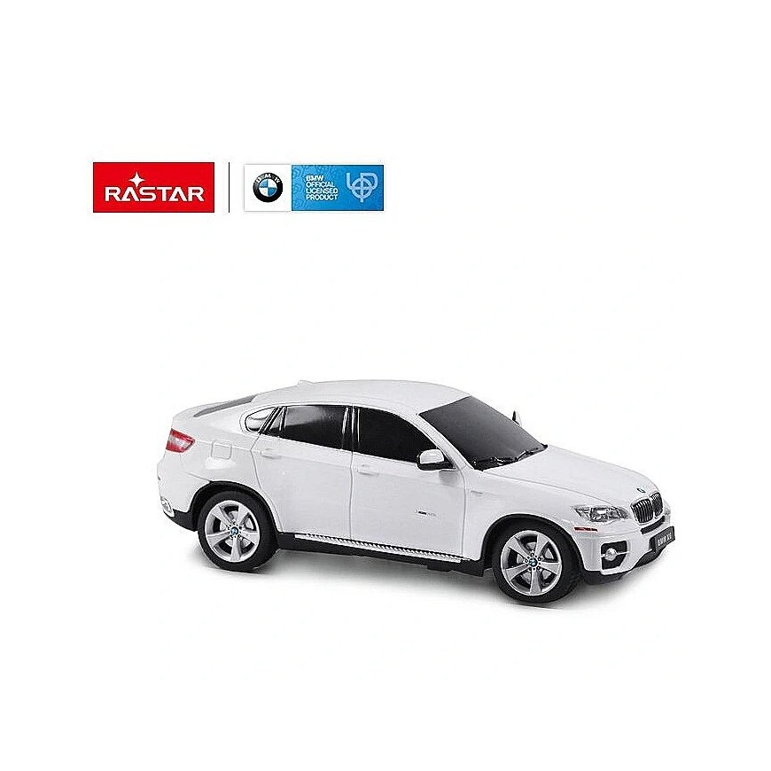 Rastar Radio Controlled BMW X6 1:24 / 2.4 GHz / 2WD / white – 2