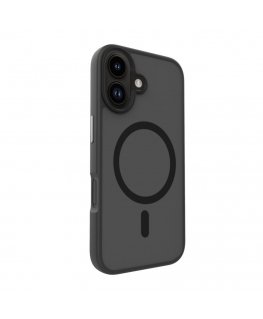 Apple iPhone 16 Hybird Case With Magsafe PC+TPU Black