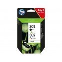 HP X4D37AE ink set (original HP302 HP 302 set includes black and color F6U66AE F6U65AE 1 x 3.5 ml, 1 x 4 ml black, color HP X4D37AE ink set (original HP302 HP 302 set includes black and color F6U66AE F6U65AE 1 x 3.5 ml, 1 x 4 ml black, color