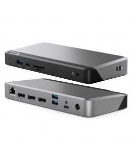 ALOGIC MX3 Vielinis USB 3.2 Gen 1 (3.1 Gen 1) Type-C Juoda, Pilka