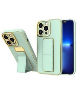 New Kickstand Case case for iPhone 12 Pro with stand green