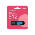 ADATA UV128 USB flash drive 512 GB USB Type-A 3.2 Gen 1 (3.1 Gen 1) Black, Blue