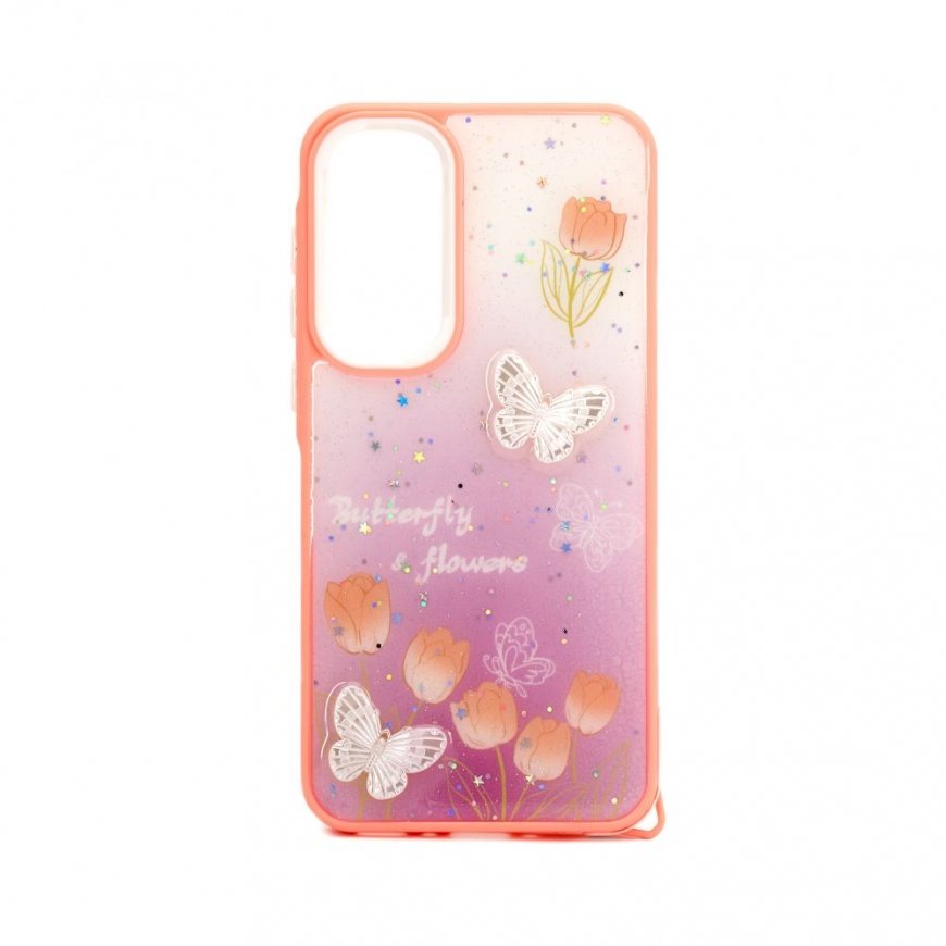 Samsung Galaxy A55 EPOXY CARTOON COVER Light Pink