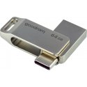 Goodram ODA3 USB флеш накопитель 64 GB USB Type-A / USB Type-C 3.2 Gen 1 (3.1 Gen 1) Серебристый Goodram ODA3 USB флеш накопитель 64 GB USB Type-A / USB Type-C 3.2 Gen 1 (3.1 Gen 1) Серебристый
