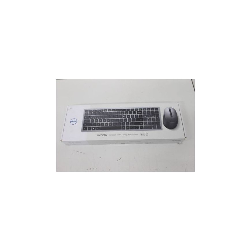 SALE OUT. | Keyboard and Mouse | KM7120W | Wireless | 2.4 GHz, Bluetooth 5.0 | Batteries included | US | REFURBISHED, DAMAGED PA