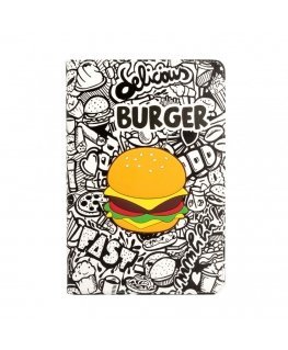 Samsung Galaxy Tab A8 10.5 (2021) Tablet Case Design SM-X200/SM-X205 Burger