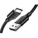 Ugreen 60118 USB kabelis USB 2.0 2 m USB C USB A Melns