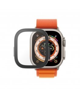 PanzerGlass Full Protection Apple Watch NEW 8 49mm Juoda Grūdintas stiklas, Polietileno tereftalatas