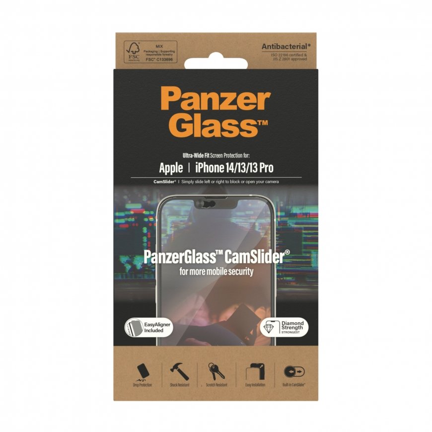 PanzerGlass 2795 Mobilā tālruņa ekrāna un aizmugures aizsargs Caurspīdīgs ekrāna aizsargs Apple 1 pc – 3