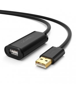 Ugreen 10321 USB kabelis USB 2.0 10 m USB A Melns