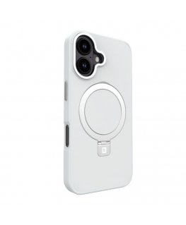 Apple iPhone 16 Shield Case Magsafe&Stand Matte Silver