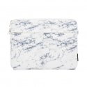 15-16 Inches Fabric Laptop Bag With Strap Marble White 15-16 Inches Fabric Laptop Bag With Strap Marble White