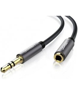 Przedłużacz audio AUX jack UGREEN AV118 3,5 mm 5m (czarny)