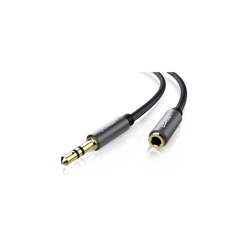 Przedłużacz audio AUX jack UGREEN AV118 3,5 mm 5m (czarny)