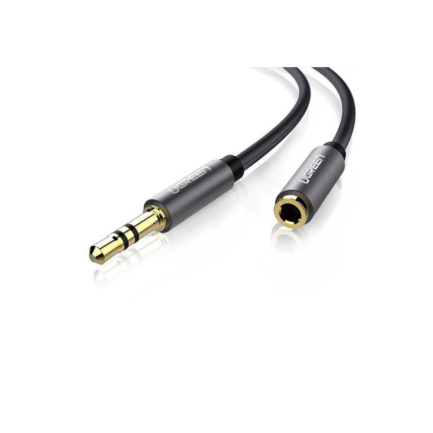 Przedłużacz audio AUX jack UGREEN AV118 3,5 mm 5m (czarny) – 2