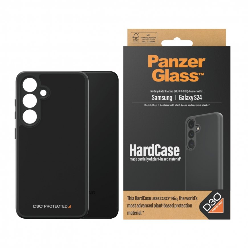 PanzerGlass Hardcase with D3O Black mobiliojo telefono dėklas Permatomas – 2