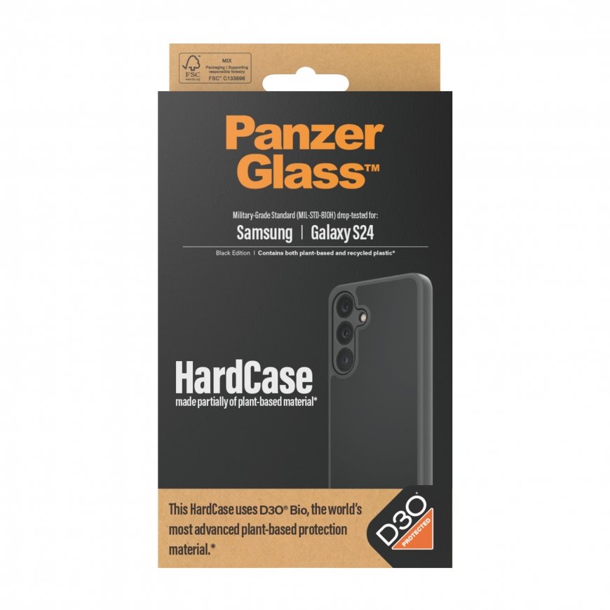 PanzerGlass ® HardCase w. D3O® Samsung Galaxy S24 | Black – 3