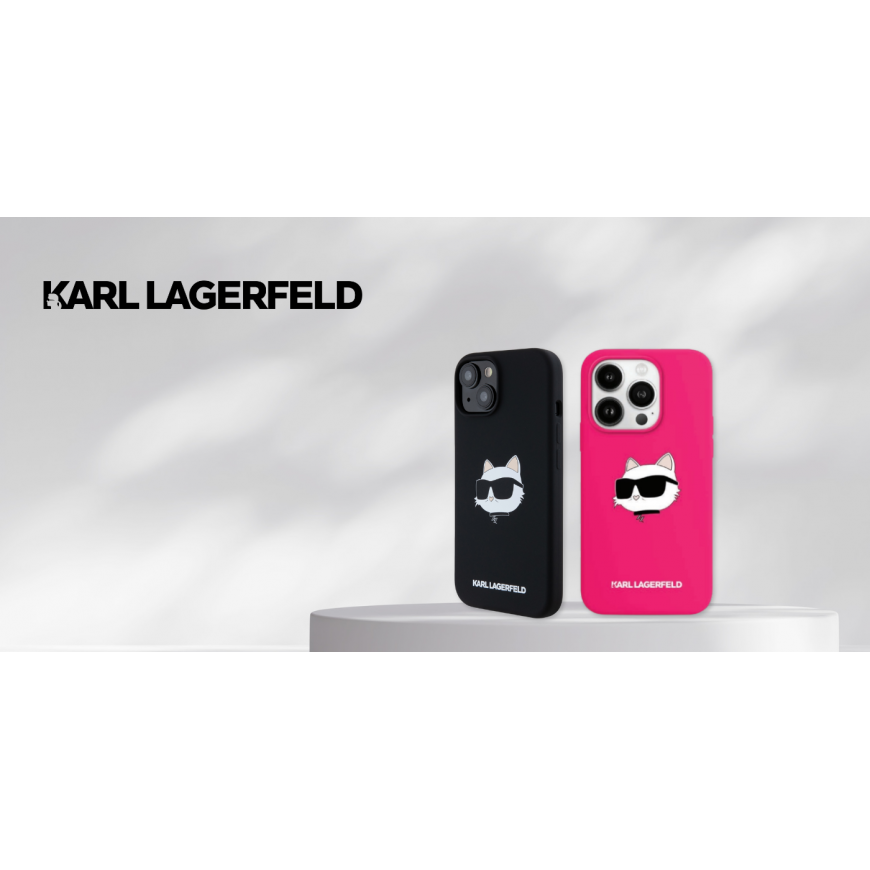 Karl Lagerfeld KLHMP16SSCHPPLF iPhone 16 6.1" fuksja|fuschia har