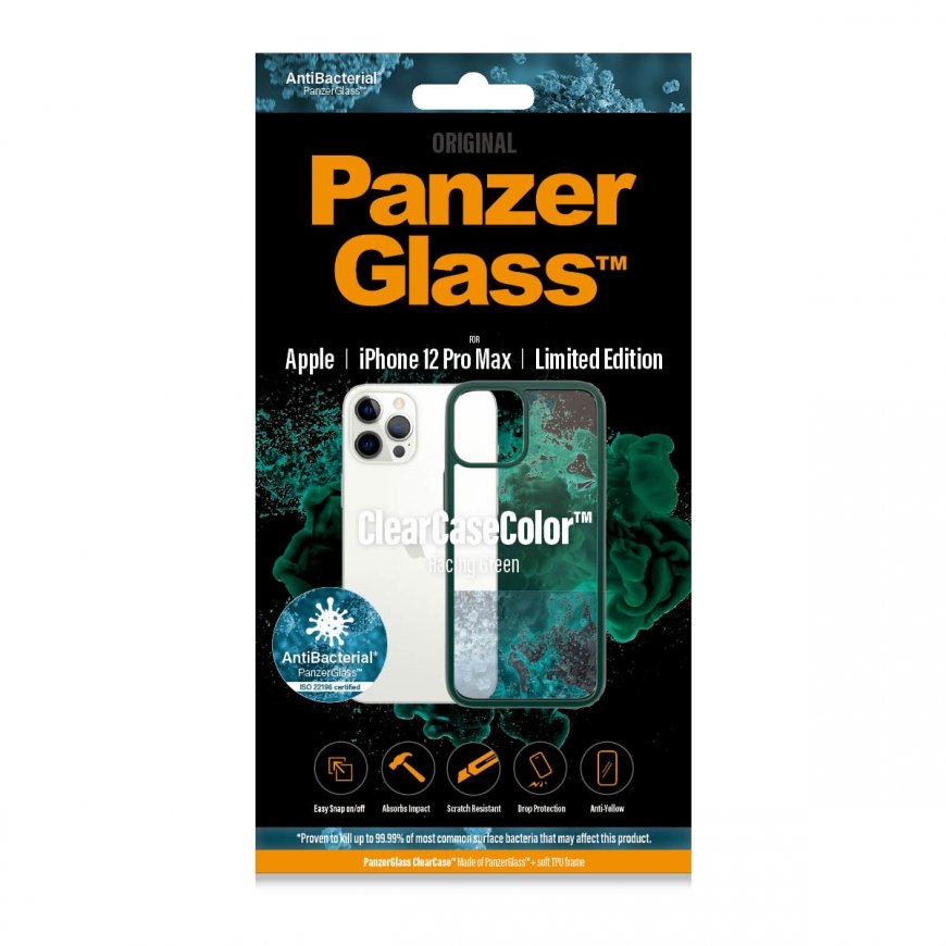 PanzerGlass ® ClearCaseColor™ Apple iPhone 12 Pro Max - Racing Green Limited Edition – 2