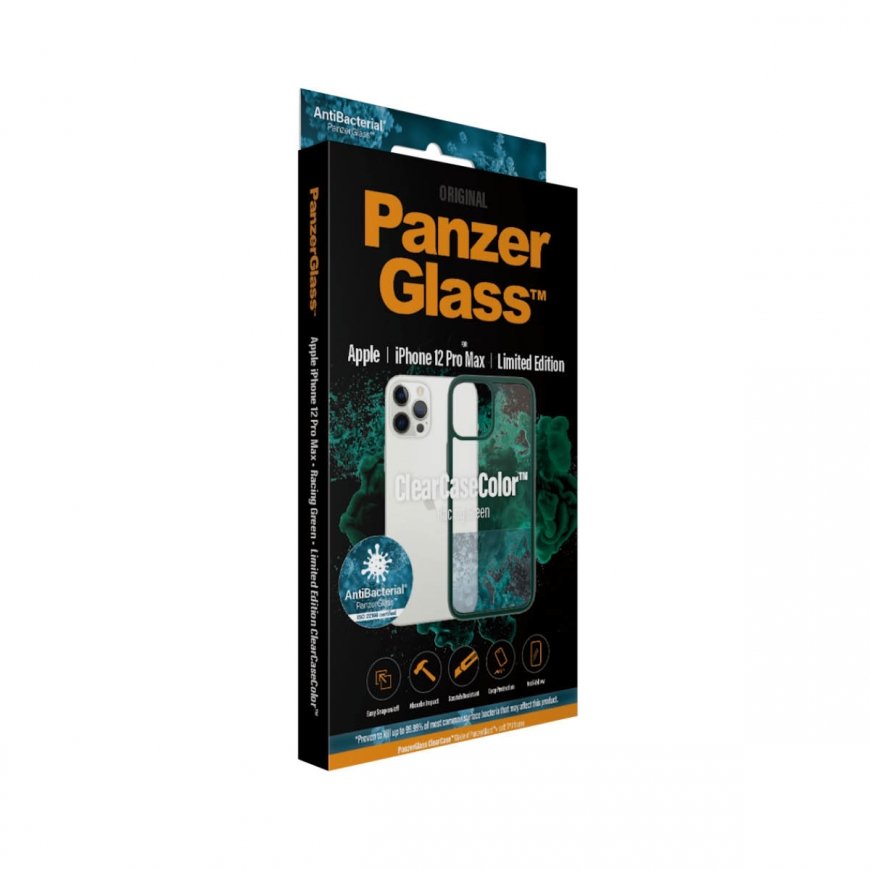 PanzerGlass ® ClearCaseColor™ Apple iPhone 12 Pro Max - Racing Green Limited Edition – 4