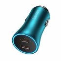 Baseus CGJP000003 mobile device charger Universal Blue Cigar lighter Fast charging Auto Baseus CGJP000003 mobile device charger Universal Blue Cigar lighter Fast charging Auto